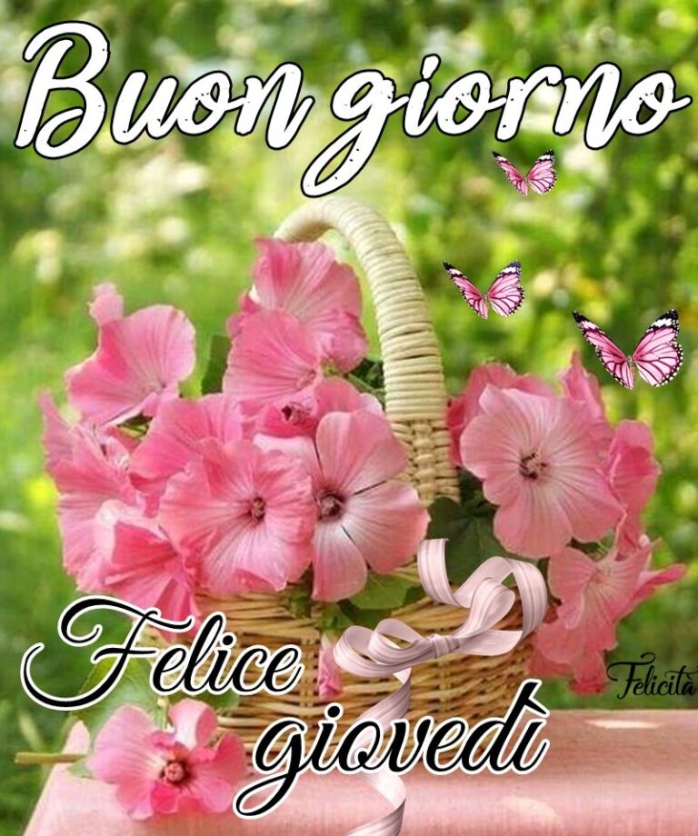 50+ Buon Giovedì link con frasi da condividere - CiaoBuongiorno.it