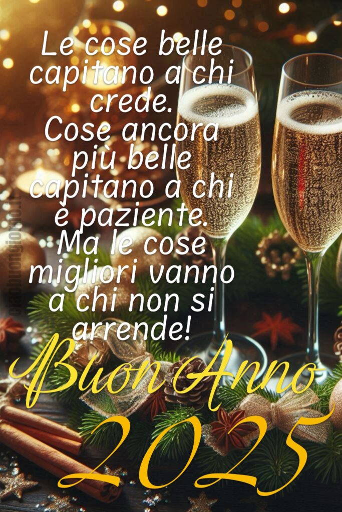 Buon Anno 2025 WhatsApp