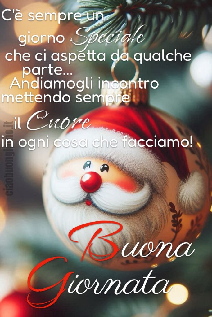 C'è sempre un giorno Speciale che ci aspetta da qualche parte... Andiamogli incontro mettendo sempre il Cuore in ogni cosa che facciamo! Buona Giornata