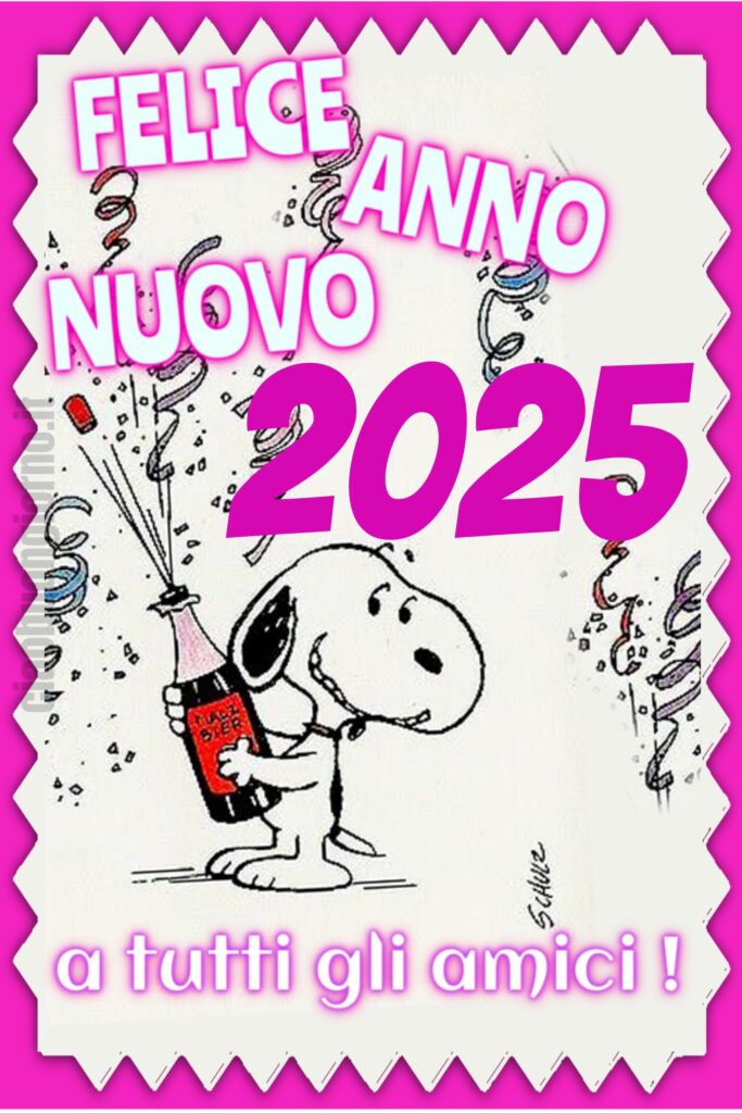 Buon 2025 Snoopy